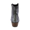 thumbnail image 4 of BOTINES COQUETA NIÑA DE PIEL COLOR GRIS METÁLICO MIRTA CON DISEÑO WESTERN Y DETALLES CALADOS, 4 of 6