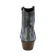 thumbnail image 4 of BOTINES COQUETA PARA NIÑA DE PIEL COLOR GRIS METÁLICO MIRTA CON DISEÑO WESTERN Y DETALLES CALADOS, 4 of 6