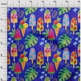 thumbnail image 3 of oneOone Polyester Spandex Royal Blue Fabric Texture Craft Projects Decor Fabric Printed By The Yard 56 Inch Wide-US, 3 of 5