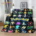 thumbnail image 1 of Pokemon Soft Plush Blanket, 1 of 11