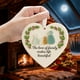thumbnail image 4 of Elegante adorno familiar de vidrio marino en forma de corazón para árbol de Navidad, decoración del hogar, regalo, símbolo de unidad, pieza de arte acrílico para colgar en la pared., 4 of 6