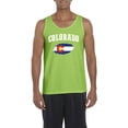 thumbnail image 1 of Normal is Boring - Men's Tank Top for Men, up to Men Size 3XL - Colorado Flag, 1 of 5