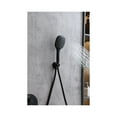 thumbnail image 6 of Elegant Lighting George Complete Shower And Tub Faucet With Rough-In Valve In Matte Black, 6 of 10