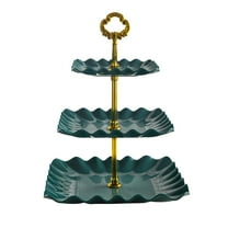 WNEXOPE Multi-layer Candy Wedding Fruit Stand - Elegant Three-tier Serving for Desserts, Cupcakes, and Appetizers - Perfect for Parties, Home Decor, and Special Events