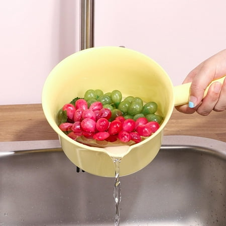 

IPEWLEX Thickened Plastic Water Kitchen Household Water Shower - Elegant Washable Brush Head Easy to Clean Wide Range of Use Scenarios No Installation Required (1x Water Ladle)