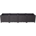 thumbnail image 5 of Deep Raised Garden Bed Plastic Planter Boxes for Vegetables Flowers Herbs and Succulents,Self-Watering Planter Box Raised Bed to Grow Flowers, Herbs & Vegetables, 63" L X 15.7" D X 14.7" H, 5 of 10