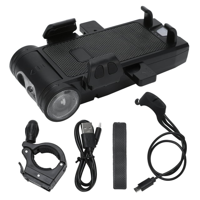 Soporte para teléfono con luces ANGGREK multifuncional bocina de bicicleta