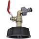 thumbnail image 1 of Adaptador de tanque de grifo Ibc Adaptador de drenaje de grado alimenticio para grifo de tanque de asas de latón 1/2 XianweiShao 8390615612784, 1 of 1