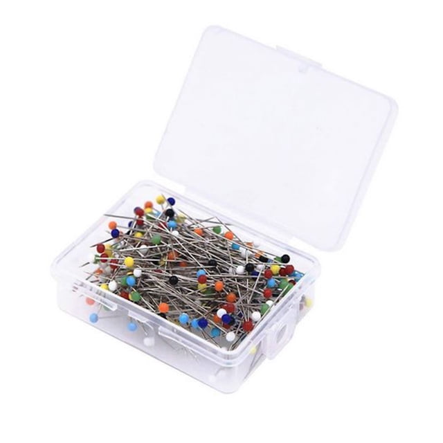 Head Pins Dressmaker Pins Colorful Fixed Head Pins for Jewelry Making Sewing Craft