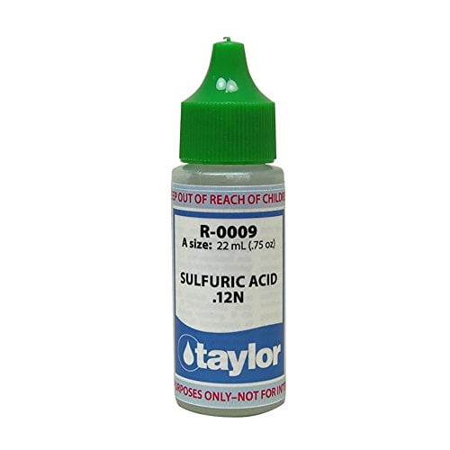 TAYLOR TECHNOLOGIES INC R-0009-A Acide Sulfurique.12N 3/4 OZ