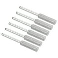 thumbnail image 1 of Unique Bargains 7/32 Inch Diamond Chainsaw Sharpener, 6 Pack Sharpening Stone Polishing Grinding File Tool, Silver, 1 of 4