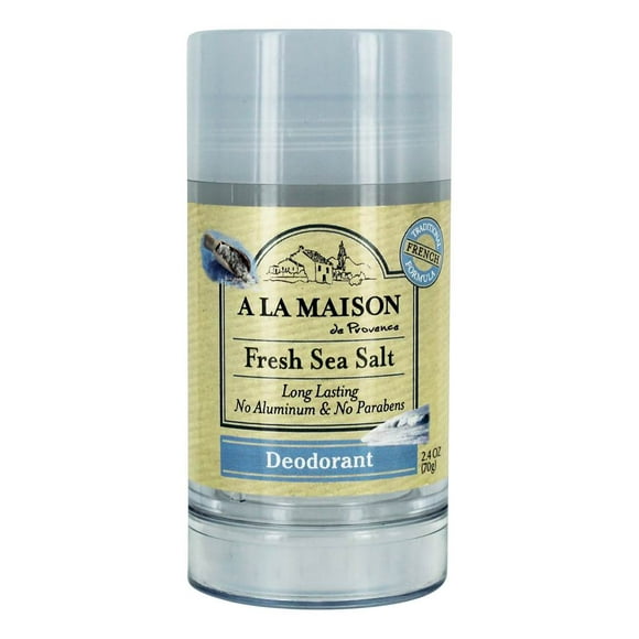 A La Maison - Traditional French Formula Long Lasting Deodorant Fresh Sea Salt - 2.4 oz.