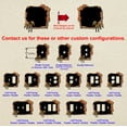 thumbnail image 4 of Off The Wall Plates - Spider Hole in the Wall - Single Gang Light Switch, 4 of 4