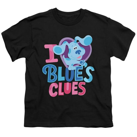 Blues Clues & You I Heart Blue Unisex Youth T Shirt