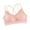 Pink, variant on Cathalem Toddler Girl Underwear Girl Dance Bra - Seamless Wireless Elastic Bras with 2 Pair Adjustable Replace Straps (Red,One Size)