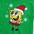 thumbnail image 3 of SpongeBob SquarePants - Cute Santa Spongebob Christmas - Men's Short Sleeve Graphic T-Shirt, 3 of 6