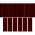 thumbnail image 1 of Ambiant Kids Solid Color Area Rugs Burgundy - 8" x 24" Stair Treads (Set Of 13), 1 of 2