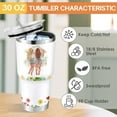 thumbnail image 4 of Gifts for Sister Tumbler 30oz With Stainless Steel Straw Lid, Leakproof Travel iced Coffee Cup, Sister Birthday Gifts For Soul Sisters Bestie Women Best Friends, Soul Sister 1, 4 of 6