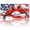 Two Cardinals, variant on Patriotic License Plate Two Cardinals Aluminum Metal Car Tag National US 250 Years, Novelty Decorative License Plates, Thick Durable Automotive Front Plate for Car, Truck, SUV, 6 X 12 Inch
