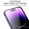 thumbnail image 6 of ZYQEEE 3 Pack HD Clear Screen Protector iPhone 16 Pro max - 6.9", Anti-Scratch Dust-Proof Tempered Glass Protective Film, Bubble-Free, Easy Install, 6 of 8