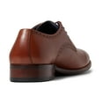 thumbnail image 3 of Johnston & Murphy Men's Stockton Leather Plain-Toe Oxford Shoes (Tan, 10), 3 of 4