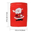 thumbnail image 3 of New Large Canvas Merry Christmas Music Forest Stocking Gift Storage Bag, 3 of 6