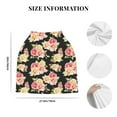 thumbnail image 6 of Haiem Rose Flowers Baby Nursing Cover & Nursing Poncho - Multi Use Cover for Baby Car Seat Canopy, Stroller Cover, 360°Full Privacy Breastfeeding Coverage, 6 of 9