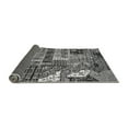 thumbnail image 2 of Ahgly Company Indoor Square Abstract Gray Modern Area Rugs, 5' Square, 2 of 4