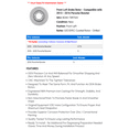 thumbnail image 2 of Front Left Brake Rotor - Compatible with 2013 - 2016 Porsche Boxster 2014 2015, 2 of 2