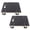 15''-Without Brake, variant on 15-Inch Furniture Moving Wooden Dolly, Heavy Duty Plywood Mover with 4 PP Swivel Wheels, 1320 lbs Capacity Rolling Cart for Piano, Couch, Fridge & Appliances, 2 Pack