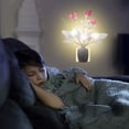 thumbnail image 7 of TaTaai 4Pcs Plug-in Night Light, LED Mushroom Night Light Wall Based Flower Lamp Energy Efficient Nightlight for Room, Bedroom, Lounge, Hallway and Stairs, 7 of 7