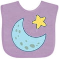 thumbnail image 3 of Inktastic Moon and Star Boys or Girls Baby Bib, 3 of 4