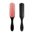 thumbnail image 2 of Cepillo para el cabello BuyWeekMX 2 piezas 9 filas desenredar cabello liso, 2 of 9