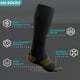 thumbnail image 2 of Calcetines de compresión UUSOCKS 20-30 mmHg para mujeres y hombres (3 pares), 2 of 4