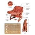 thumbnail image 2 of Unilove Feed Me 3-in-1 Portable High Chair & Feeding Booster Seat for Infant and Toddler, 2 of 6