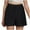 Black_1, variant on Godom Girls Athletic Shorts Casual Baggy Trendy Short Elastic Waist Drawstring Shorts, Sizes 5-14 Years