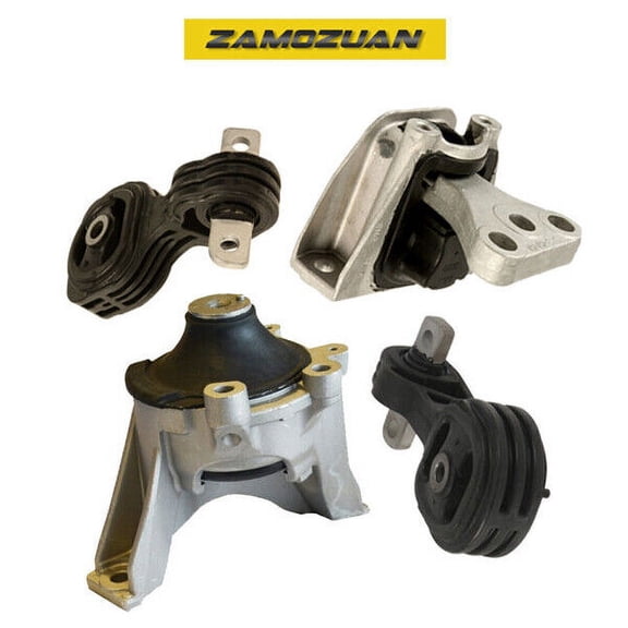 Engine Motor & Trans. Mount Set 4PCS. 2007-2011 for Honda CR-V 2.4L for Auto.