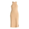 thumbnail image 4 of Time and Tru Women's High Neck Tank Dress, XS-XXXL, 4 of 4