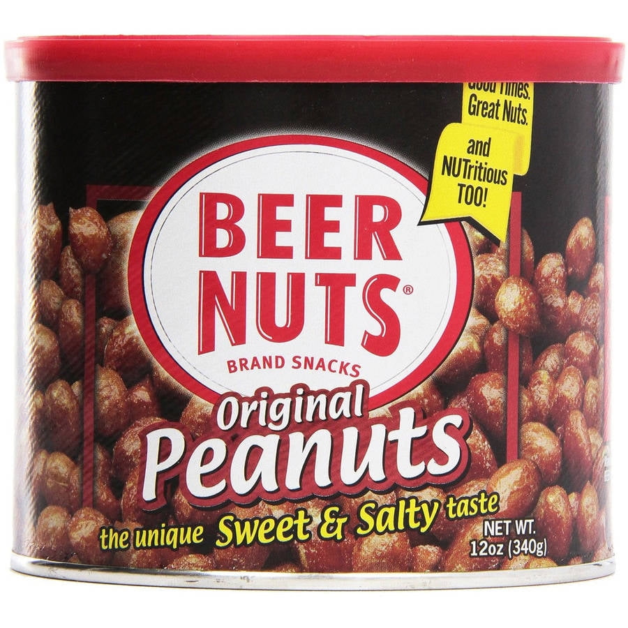 Beer Nuts Original Peanuts, 12 oz, (Pack of 12) by