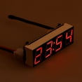thumbnail image 4 of 3 in 1 Multifunctional Digital Car Led Electronic Clock for Time Temperature Voltage 3 in 1 Meter, 4 of 14