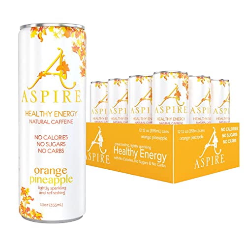 Aspire Healthy Energy Drink with Natural Caffeine No Calories, Sugar