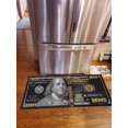thumbnail image 3 of Black Money Rugs 100 Dollar Bill Area Rug Door Mat Runner for Living Room Bedroom Indoor Outdoor Rug (24" x 71"), 3 of 6