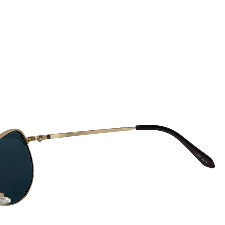 Quay Australia High Key Micro Sunglasses Medium Gold  display picture 1