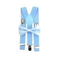 thumbnail image 1 of Visland Kids' Bow Suspender Belt able Elastic Adjustable Size Versatile Design Elastic Band for Festivals Special Occasions, 1 of 8