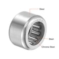 thumbnail image 3 of SCE55 Needle Roller Bearings 5/16" Bore 1/2" OD 5/16" Width Chrome Steel Open End 2pcs, 3 of 5