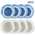 thumbnail image 4 of Harupink Woolled Polishing Waxing Buffing Pads Kit Compound Polishing for 5-6 Inch Car Polisher, 4 of 10