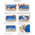 thumbnail image 3 of 100pcs Non-slip Shoe Cover Disposable Cover for Shoes Home Office Plastic Shoe Cover for Auto Shoe Cover Machine, 3 of 8