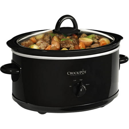 Crock-Pot 7-Quart Slow Cooker, Black