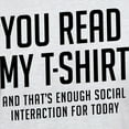 thumbnail image 3 of CafePress - Social Interaction Light T Shirt - Men's Classic Graphic T-Shirt, 3 of 4