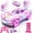 Pink, variant on HNH Gesture Sensing Spider Remote Control Car, 2.4Ghz 4WD RC Stunt Car with 360° Rotation, Light Spray